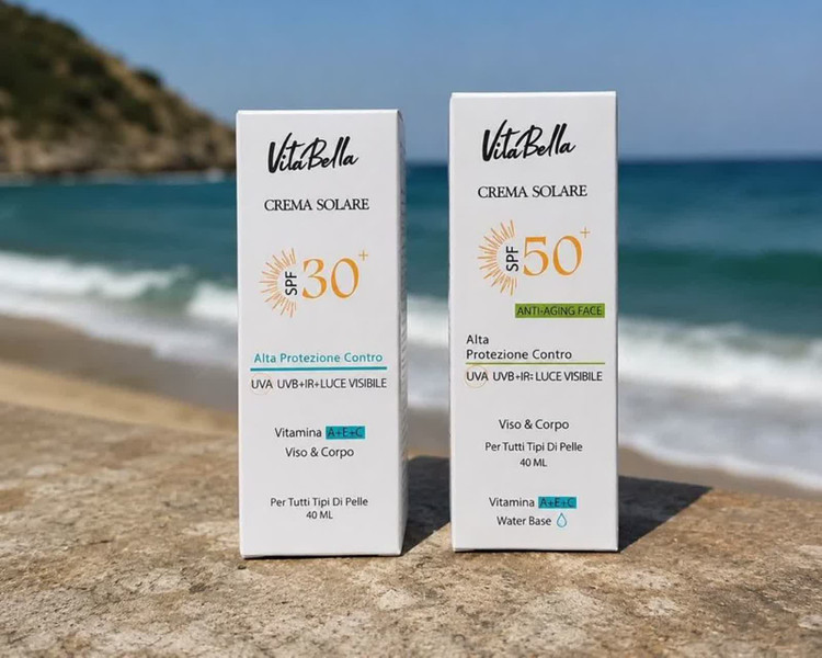 ضد افتاب ویتابلا با SPF30 وSPF50