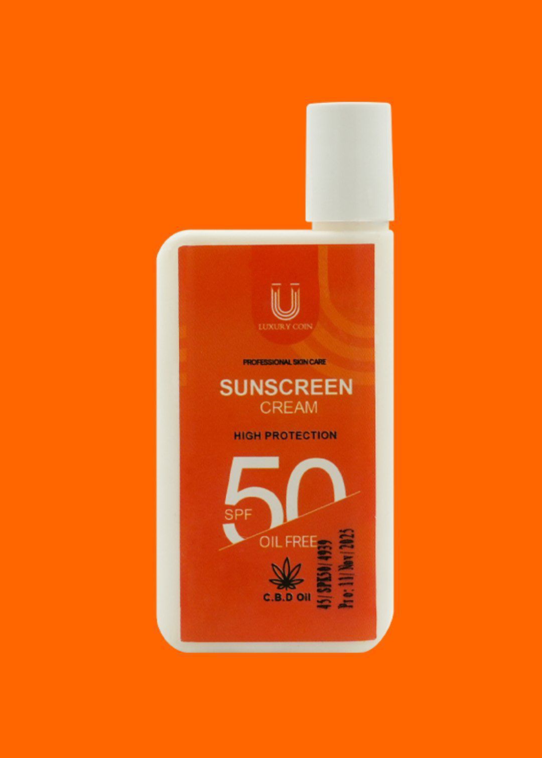 کرم ضد آفتاب spf50 مدل جیبی لاکچری کوین